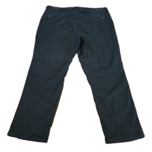 Gloria Vanderbilt black stretch capri (code-B095)